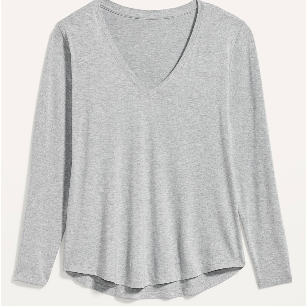 Old Navy Women's V-Neck Long-Sleeve Tee